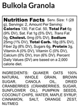 Load image into Gallery viewer, Bulkola Granola