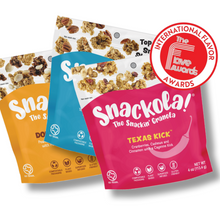 Load image into Gallery viewer, Snackola, 3 Flavors – 4 oz